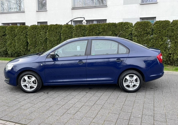 Skoda RAPID cena 18900 przebieg: 228561, rok produkcji 2014 z Warszawa małe 92
